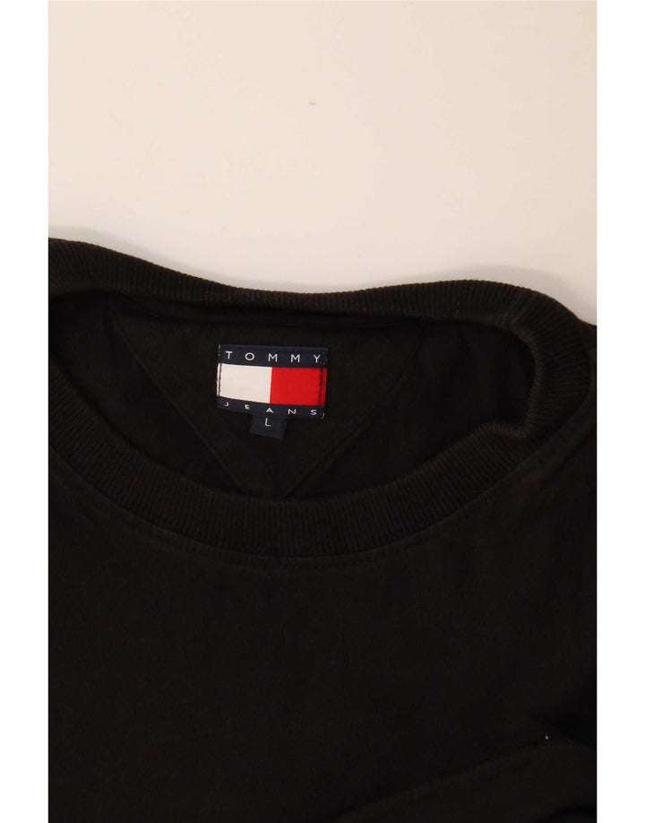 T-shirt męski Tommy Hilfiger, duży, czarny