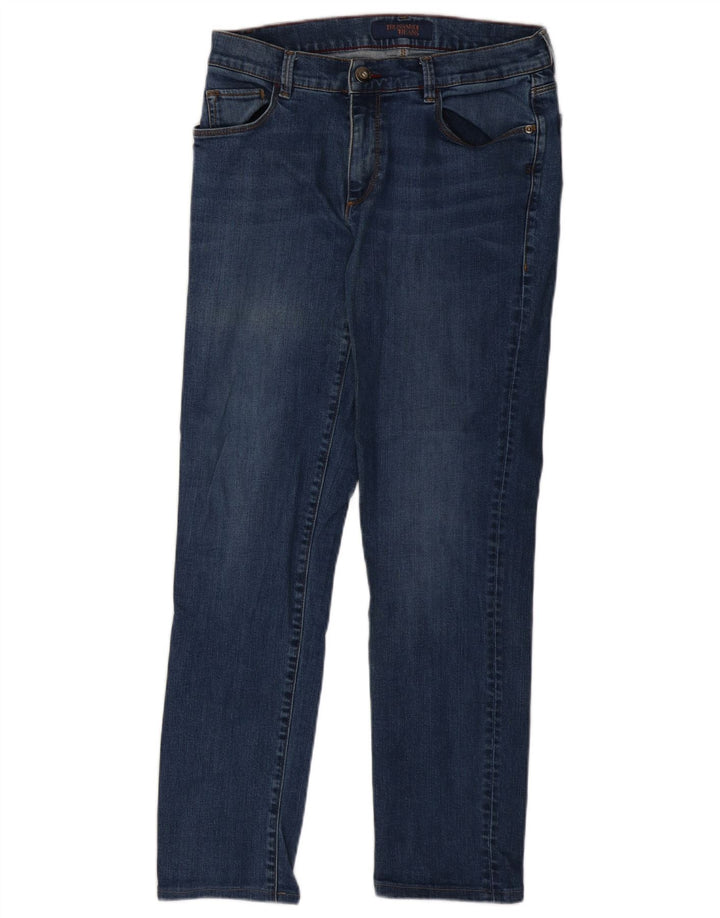 Męskie jeansy slim fit Trussardi W33 L30 Niebieskie bawełniane