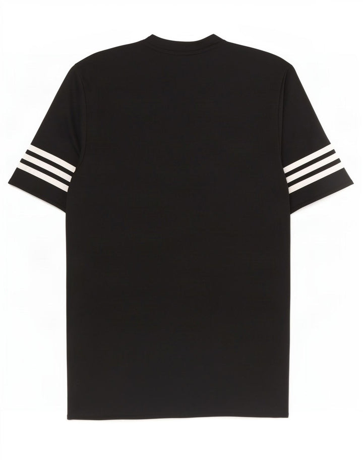 Adidas Męska koszulka Climalite Top, mała, czarna, z poliestru