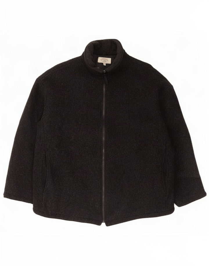Męska kurtka bomber Armani Jeans UK 42 XL, czarna wełna