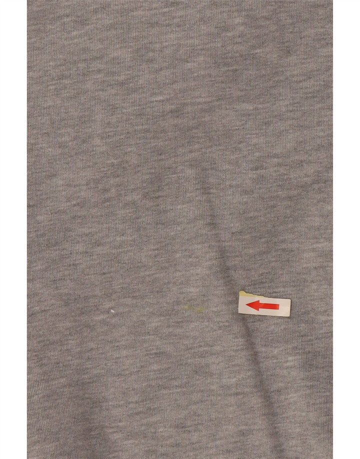 Męska bluza dresowa TOMMY HILFIGER o regularnym kroju, mała, szara, nakrapiana