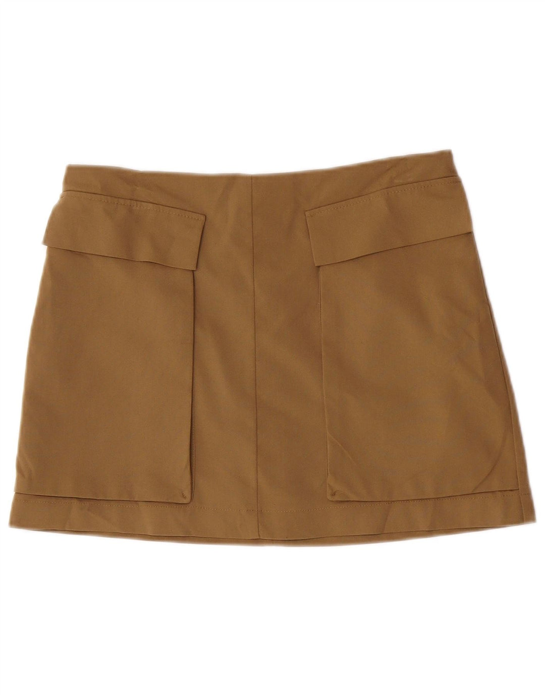 Damska spódniczka mini Topshop UK 14, duża, W32, khaki, poliester