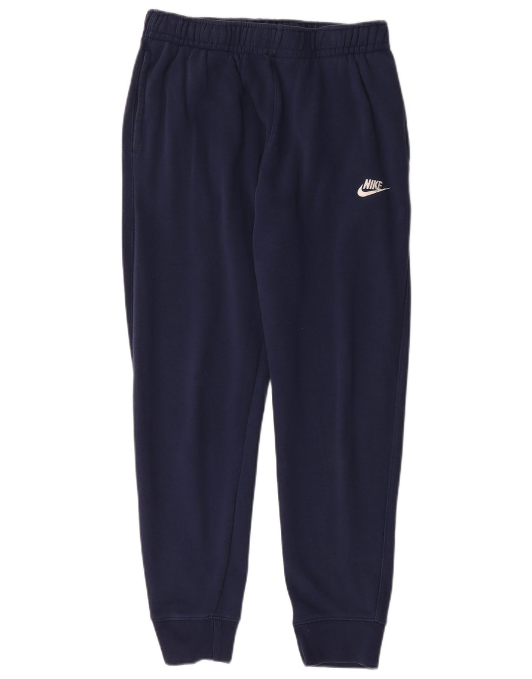 Męskie spodnie dresowe Nike, joggery, średnie granatowe, bawełniane