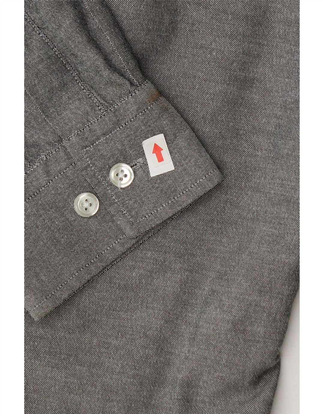 Koszula męska Slim Fit Penguin, duża, szara, bawełniana