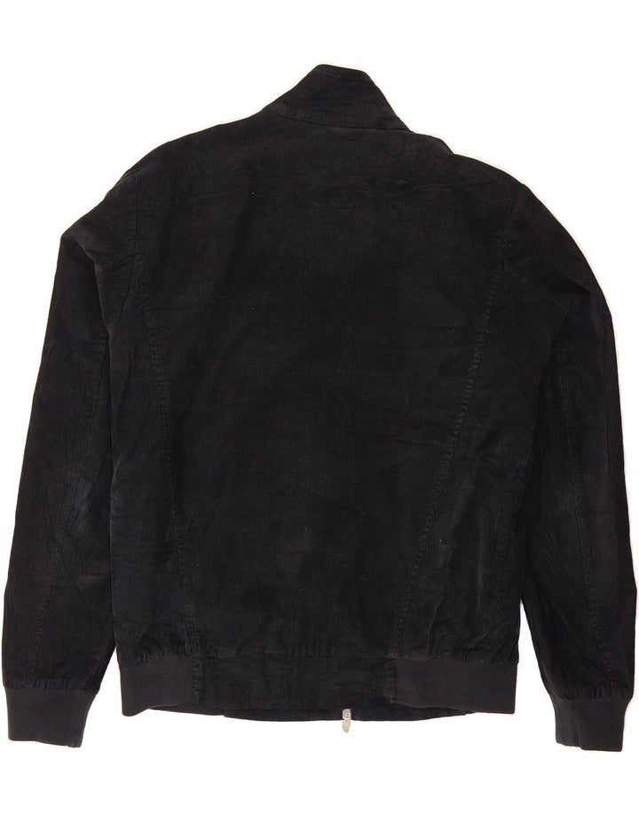 BROOKSFIELD Womens Corduroy Jacket IT 48 XL Navy Blue Cotton Vintage Brooksfield and Second-Hand Brooksfield from Messina Hembry 