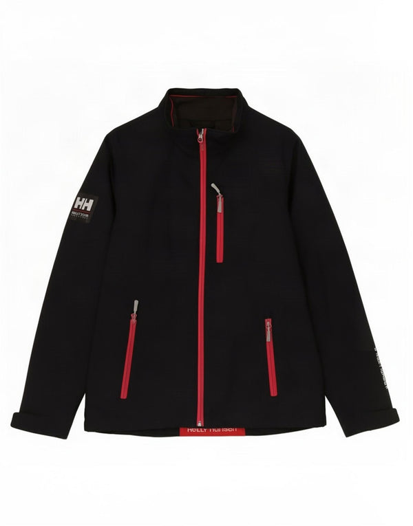 Damska kurtka wiatrówka Helly Hansen Graphic UK 14, średni czarny poliester