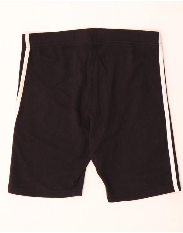Damskie spodenki sportowe Adidas UK 12/14 Średnia czarna bawełna