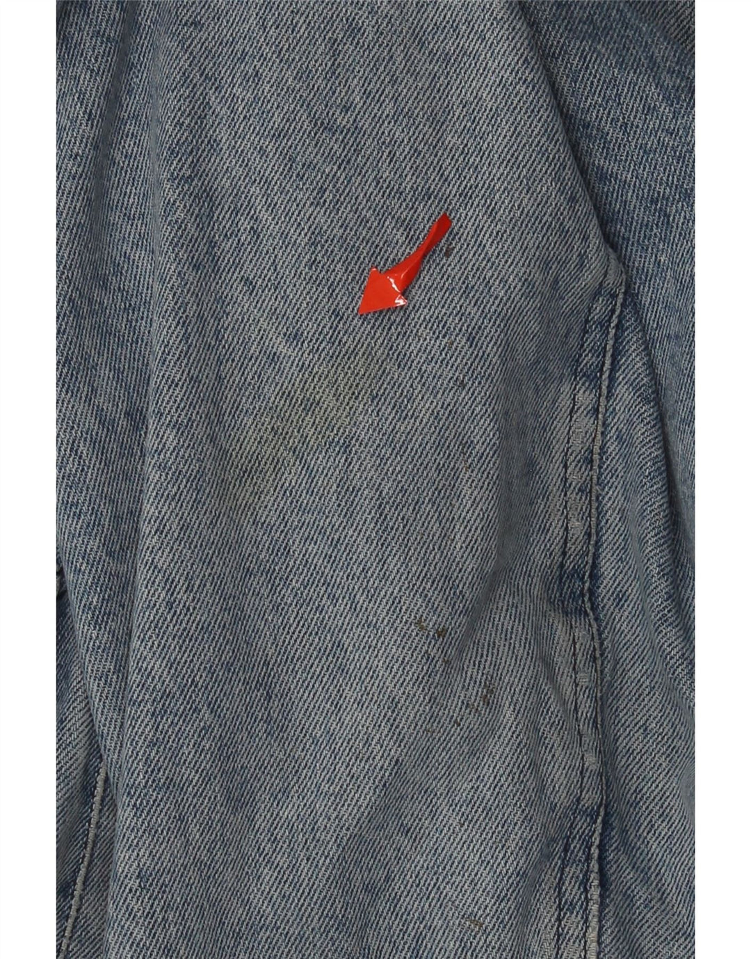 Męska kurtka dżinsowa Sisley Sherpa UK 40, duża niebieska bawełna