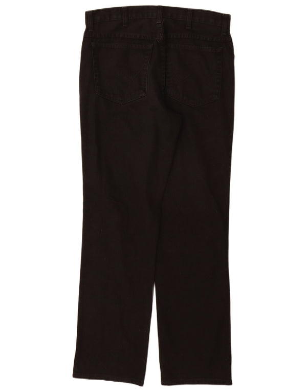 Męskie jeansy WRANGLER Texas Straight W34 L32, czarne, bawełniane