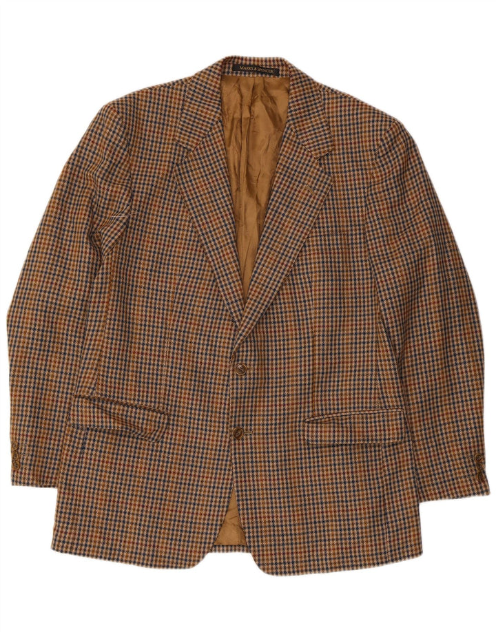 Marks & Spencer Męska marynarka St. Michael Blazer UK 42, duża brązowa