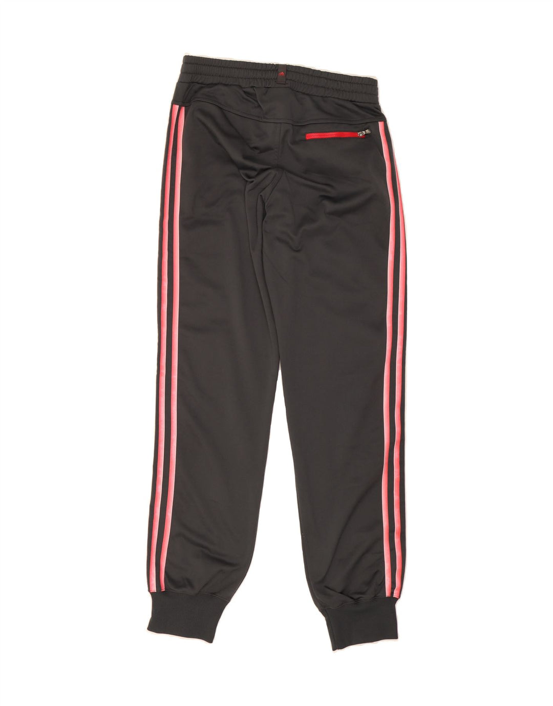 ADIDAS Womens Tracksuit Trousers Joggers UK 12 Medium  Black Polyester Vintage Adidas and Second-Hand Adidas from Messina Hembry 