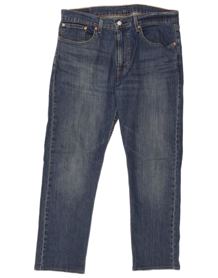 Męskie jeansy Levi's 502 Tapered W36 L29 Niebieskie bawełniane