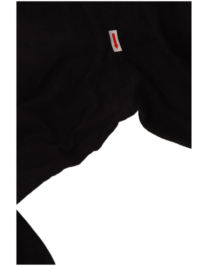 Męskie spodnie sztruksowe Dockers w kolorze khaki W34 L32 Czarny klasyczny