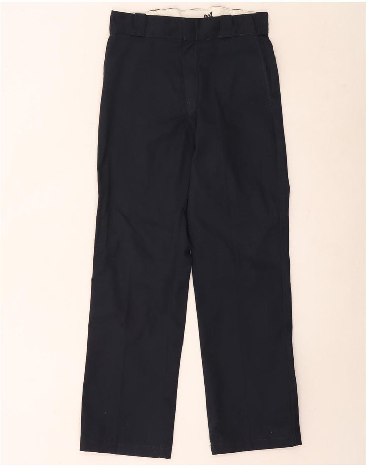 Męskie proste spodnie chino Dickies W31 L32 granatowy poliester
