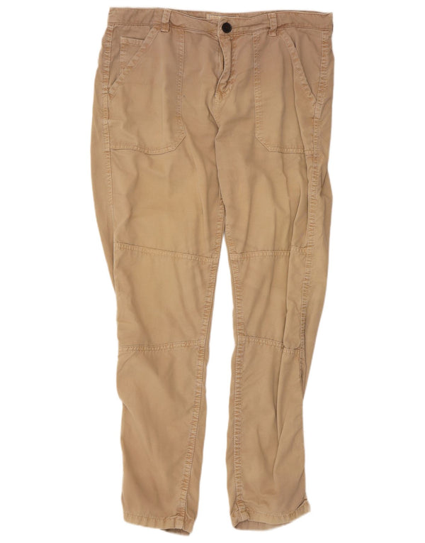 Spodnie damskie Fat Face UK 12 Medium W34 L29 Beżowa bawełna