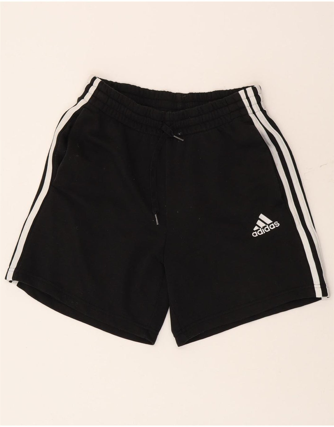 Męskie spodenki sportowe Adidas, małe, czarne, bawełniane