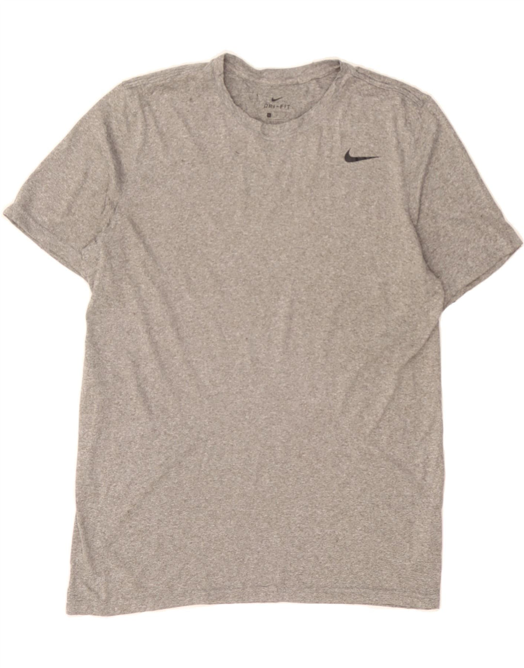 NIKE Mens Dri Fit T-Shirt Top Large Grey Vintage Nike and Second-Hand Nike from Messina Hembry 