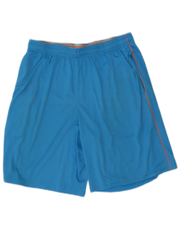 Męskie spodenki sportowe Under Armour o luźnym kroju, duże, niebieskie, z poliestru
