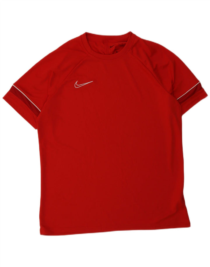Męski T-shirt Nike Dri Fit Top XL, czerwony, poliester