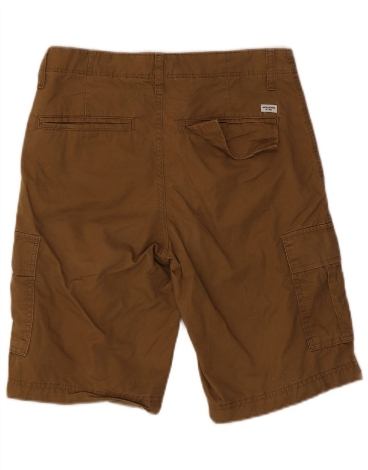 Męskie spodenki cargo Jack & Jones XS W30, bawełna khaki