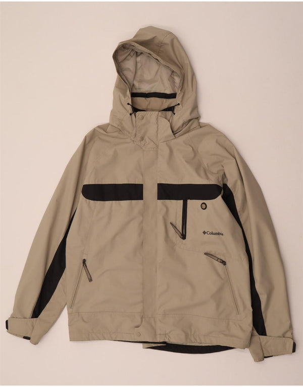 Męska kurtka wiatrówka Columbia Interchange UK 42 XL w kolorze beżowym