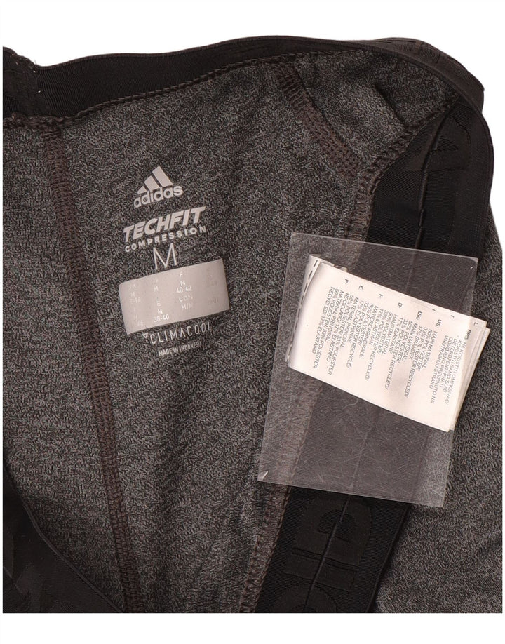 Damskie legginsy Adidas Climacool Capri UK 12/14 Średni szary, blok kolorów