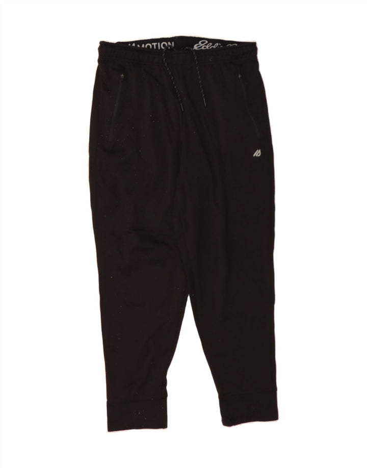 EDDIE BAUER Mens Tracksuit Trousers Joggers Large Black Polyester Vintage Eddie Bauer and Second-Hand Eddie Bauer from Messina Hembry 