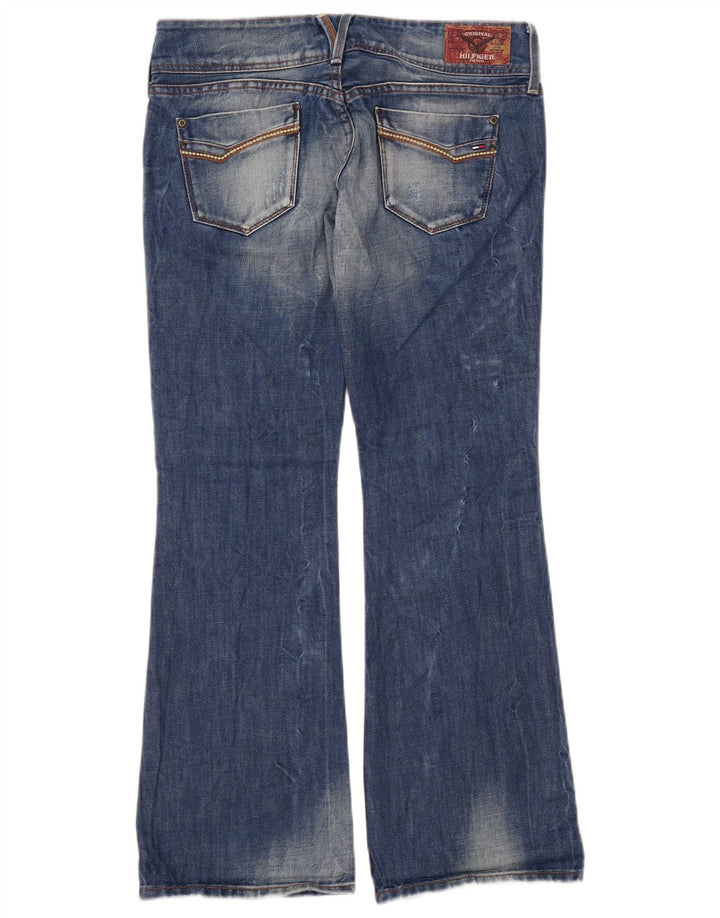 Damskie jeansy Bootcut Tommy Hilfiger W30 L32 Niebieskie bawełniane