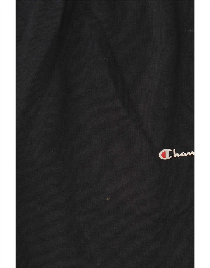 Champion Mens Sport Shorts Large Navy Blue Cotton