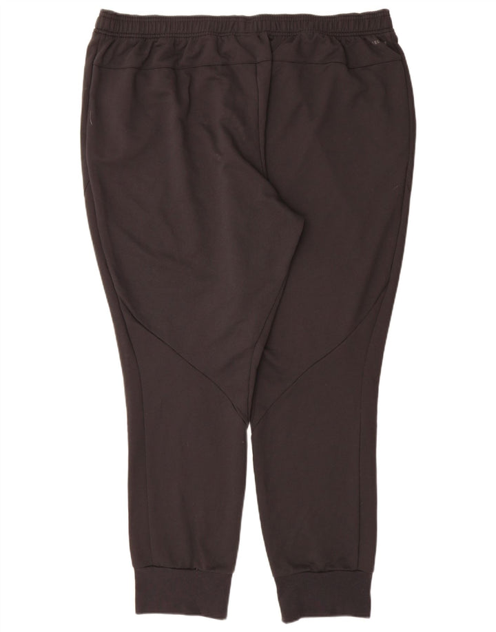 Adidas Męskie spodnie dresowe Joggery 3XL Czarny poliester