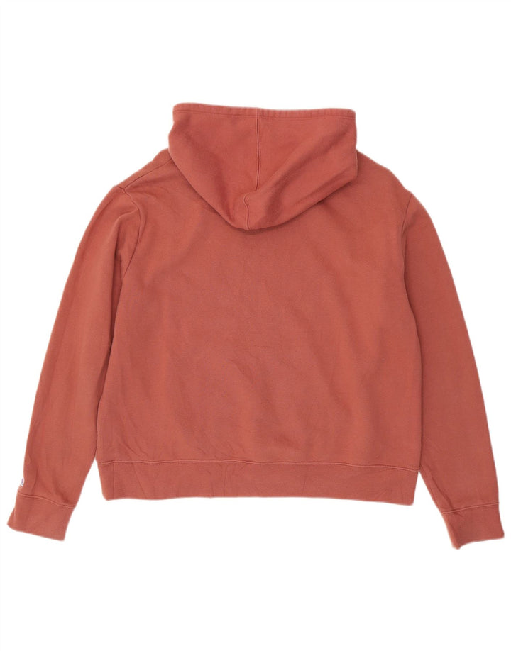 Damski sweter oversize CHAMPION UK 14, średni bordowy, bawełniany