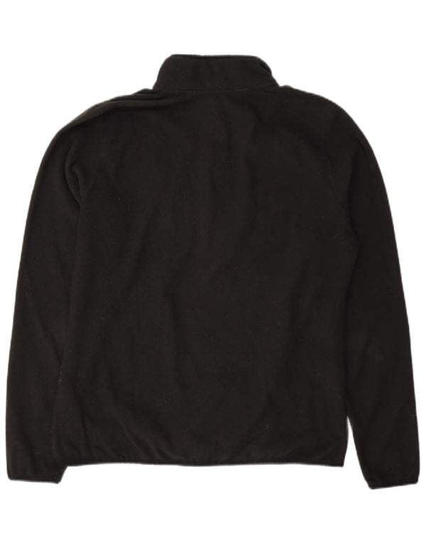 Damski sweter polarowy The North Face z zamkiem błyskawicznym, UK 16, duży, czarny poliester