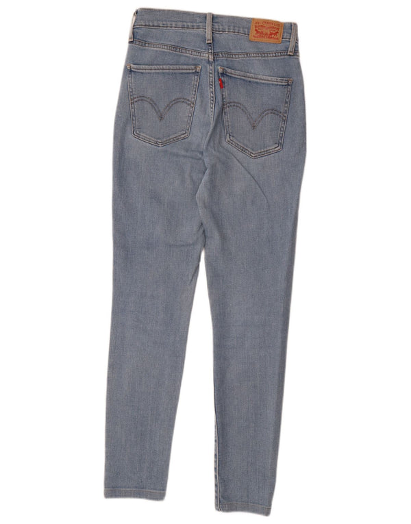 Damskie jeansy Levi's Mile High Super Skinny W27 L28 Niebieskie bawełniane