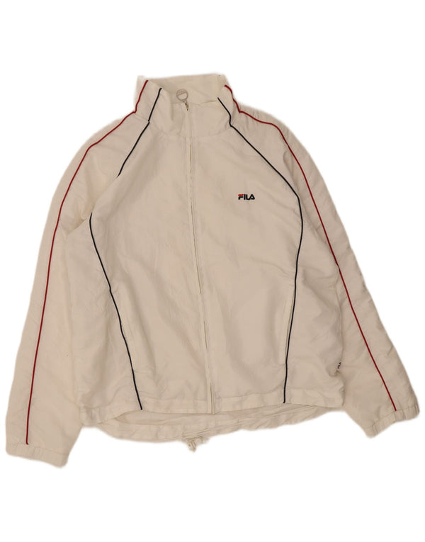 Męska bluza dresowa Fila XL, biały poliester