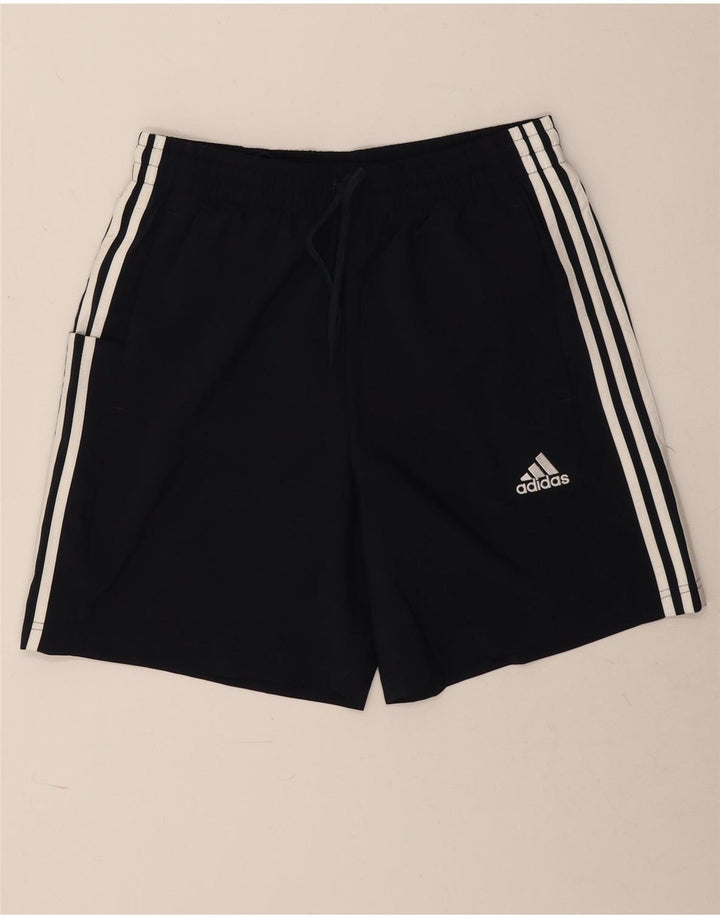 Męskie spodenki sportowe Adidas, średni granatowy poliester