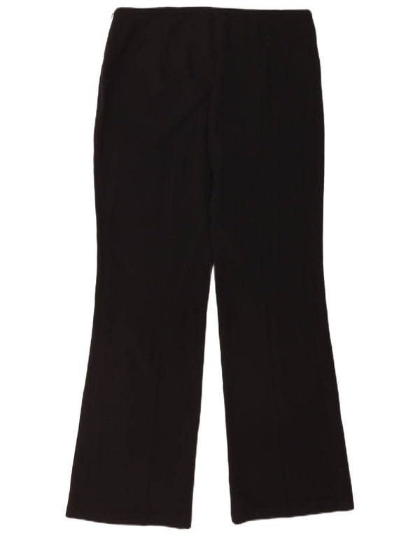 Damskie spodnie garniturowe Marks & Spencer Bootcut UK 12 Medium W32 L30 Czarne