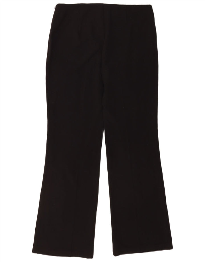 Damskie spodnie garniturowe Marks & Spencer Bootcut UK 12 Medium W32 L30 Czarne