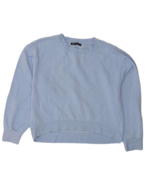 Bluza damska Zara Sweter UK 14 Średni Niebieski