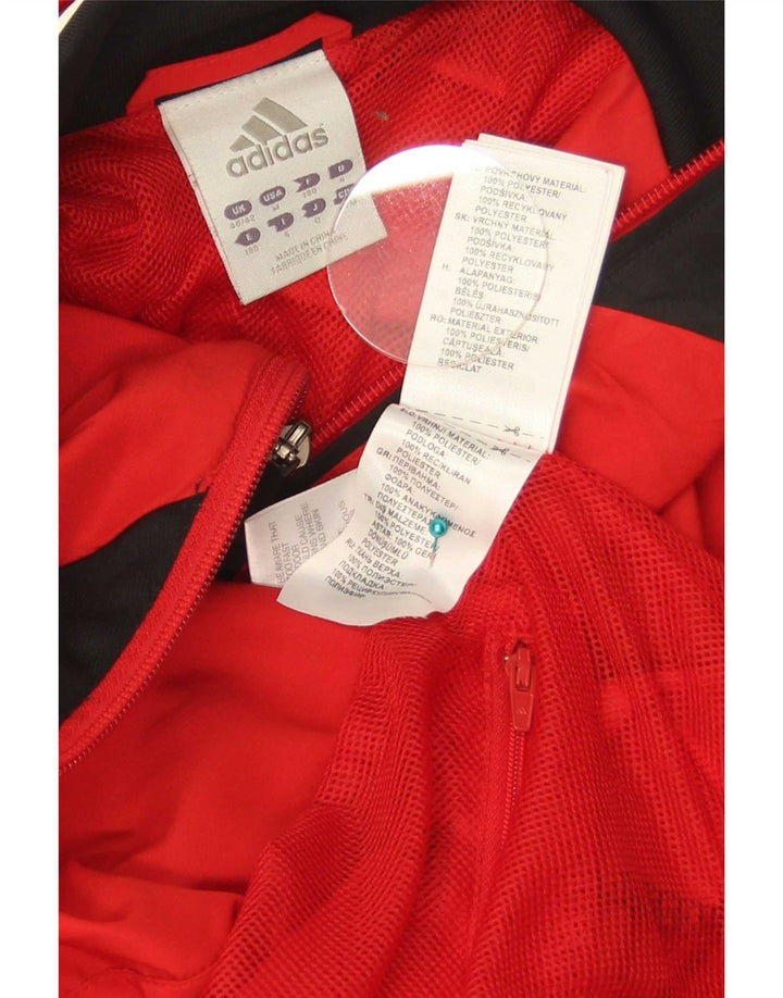 Męska kurtka dresowa Adidas Graphic UK 40/42 w kolorze średnio czerwonym