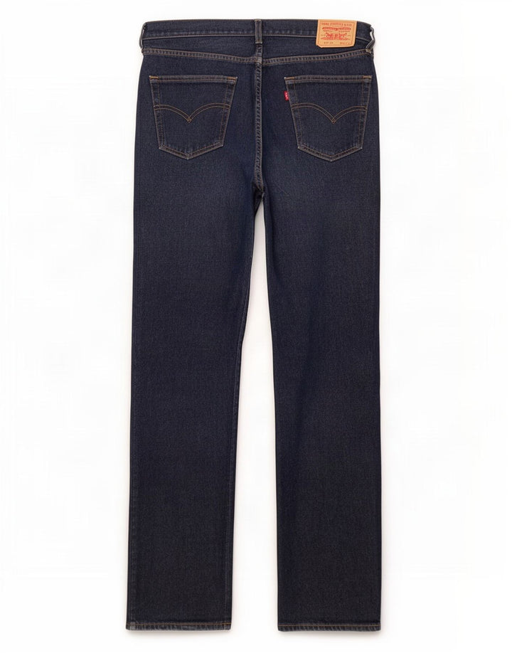 Męskie jeansy Levi's 527 Bootcut W36 L34 Niebieska bawełna