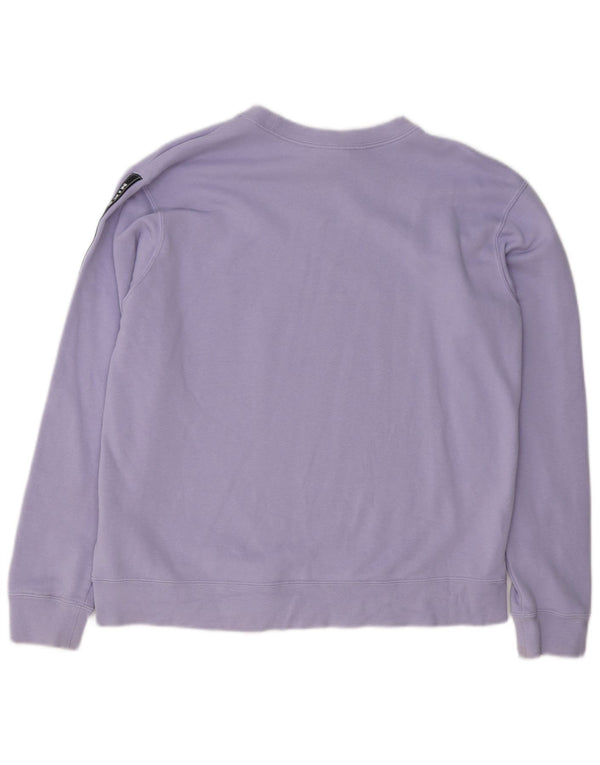 Damska bluza z grafiką Nike, UK 14, średnia fioletowa bawełna