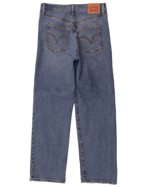 Męskie proste dżinsy Levi's W28 L29 Niebieskie bawełniane
