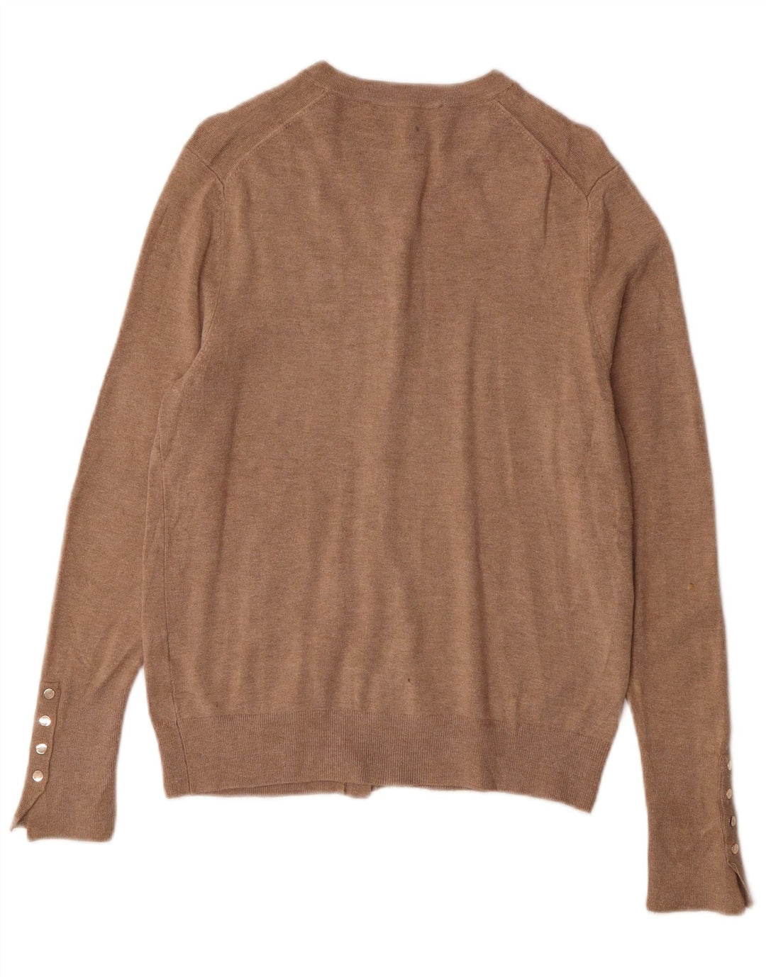Sweter damski Zara Cardigan UK 14, duży, brązowy