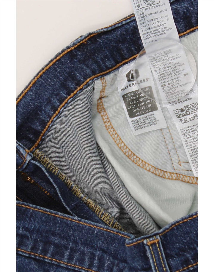 Męskie jeansy Levi's 505 Straight W40 L22 Niebieskie bawełniane