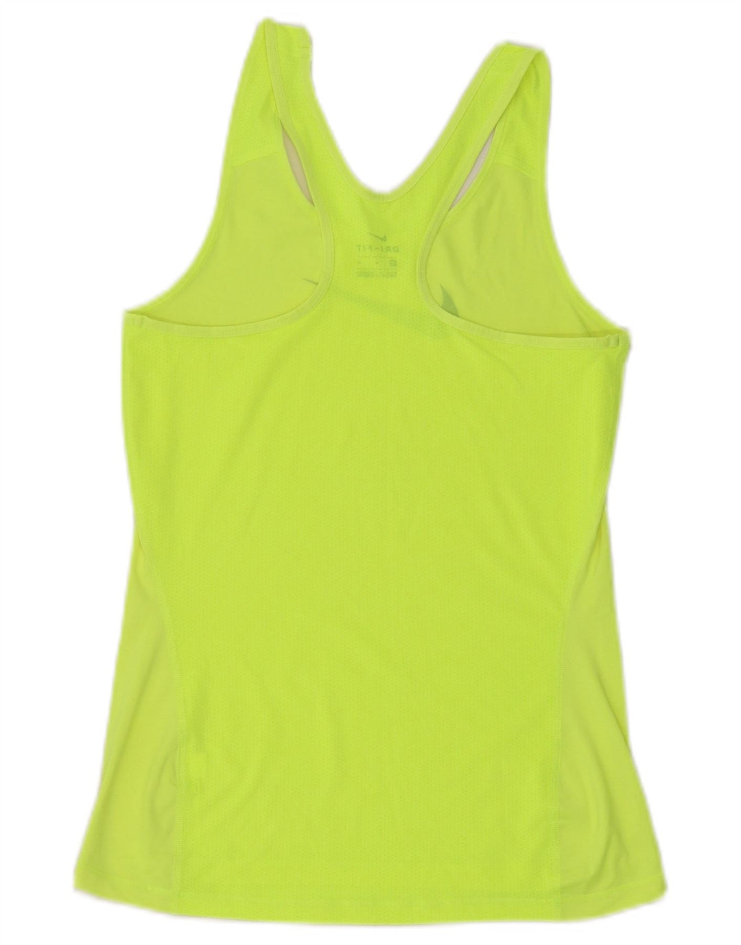 Damska kamizelka Nike Dri Fit Graphic Top UK 12 Średni żółty