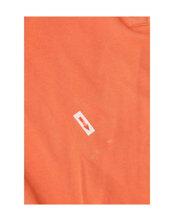 Męska koszulka polo Polo Ralph Lauren, średnia pomarańczowa bawełna