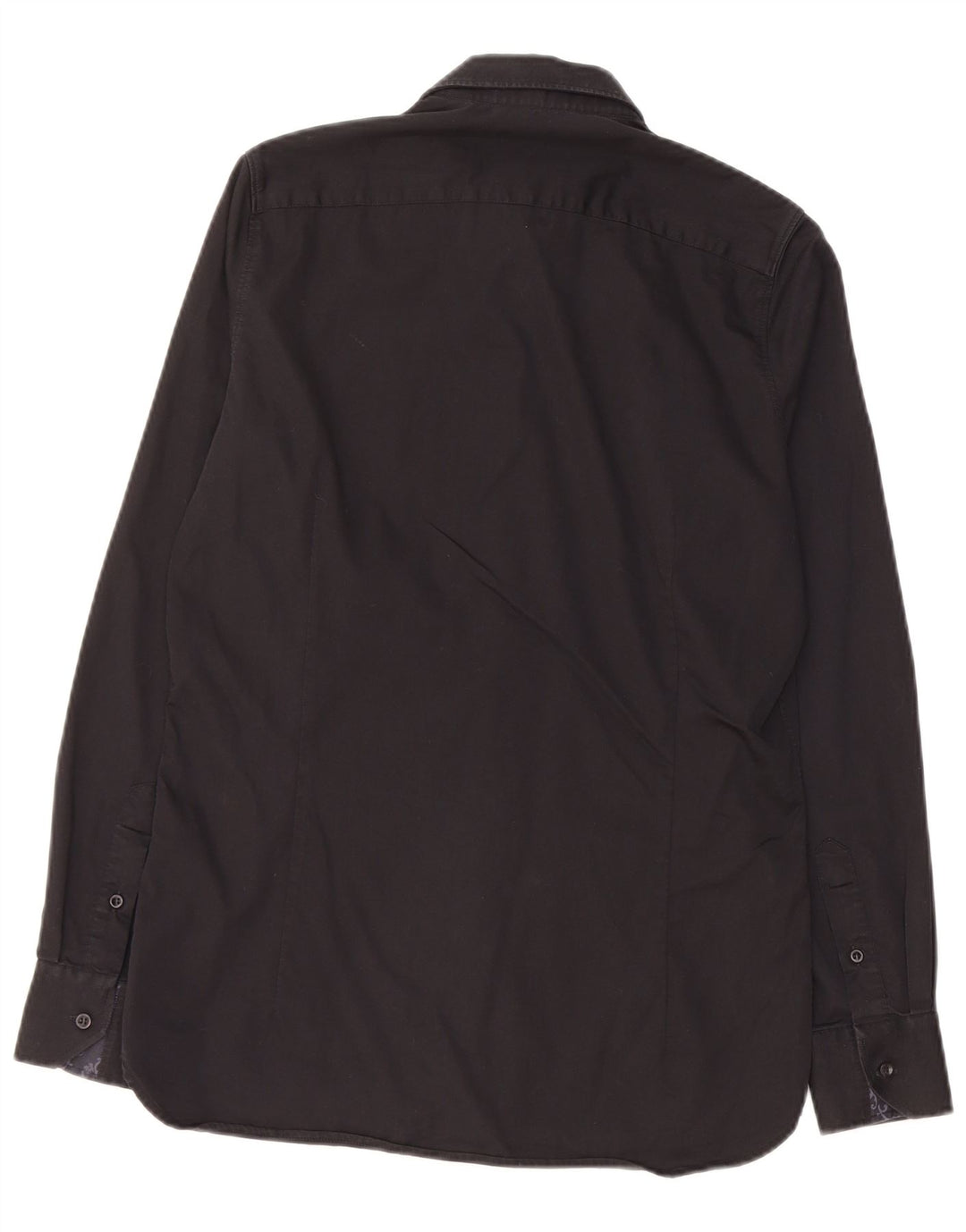 Koszula męska TED BAKER, rozmiar 15, średnia, czarna, bawełniana