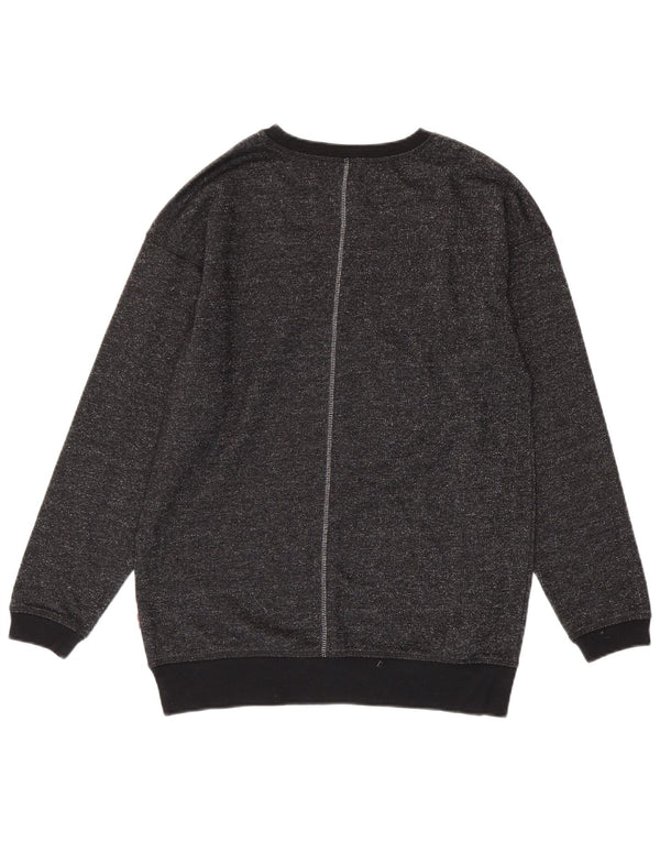 Levi's Girls Graphic Sweatshirt Jumper 15-16 Years Black