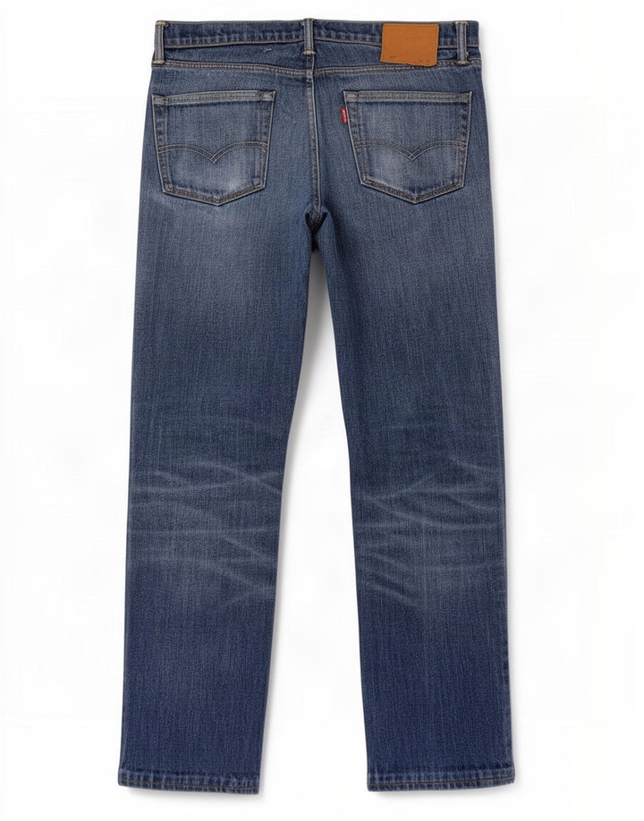 Męskie jeansy Levi's 511 Slim W34 L30 Niebieska bawełna