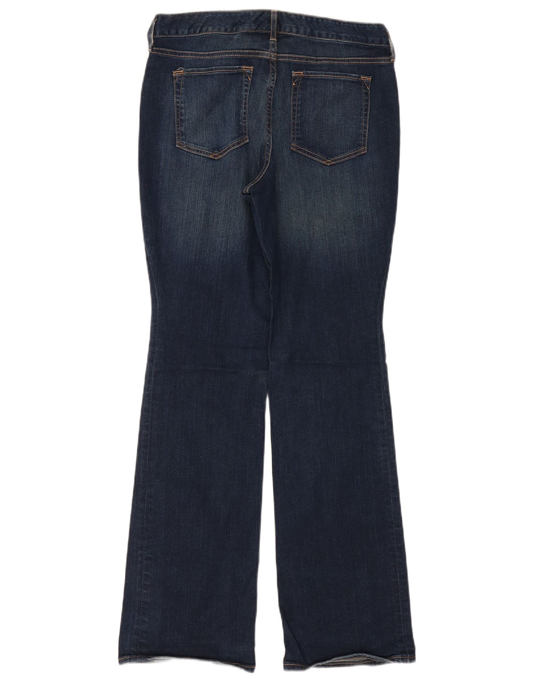 Jeansy damskie EDDIE BAUER Curvy Bootcut US 8 Medium W34 L32 Granatowe